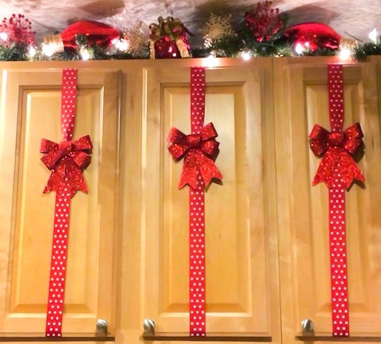 giftwrap cabinets for christmas