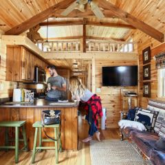 Cabin-KitchenAndLiving