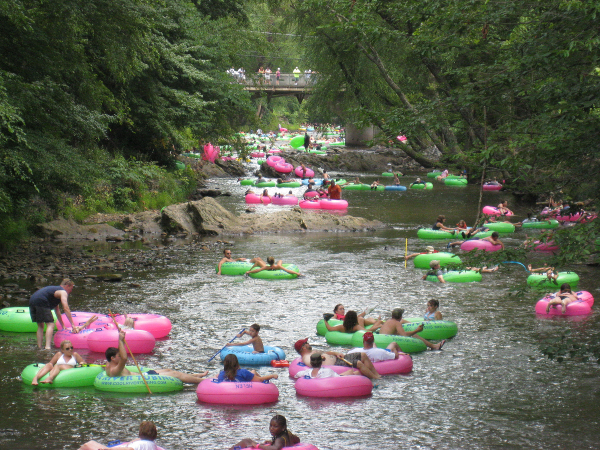 Helen Chattahoochee River Tubers